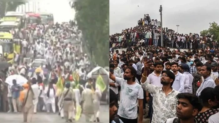 চাপের মুখে মোদি সরকার: ককরোচ পার্টির আন্দোলনের মধ্যেই রাস্তায় নেমেছেন কৃষকরা